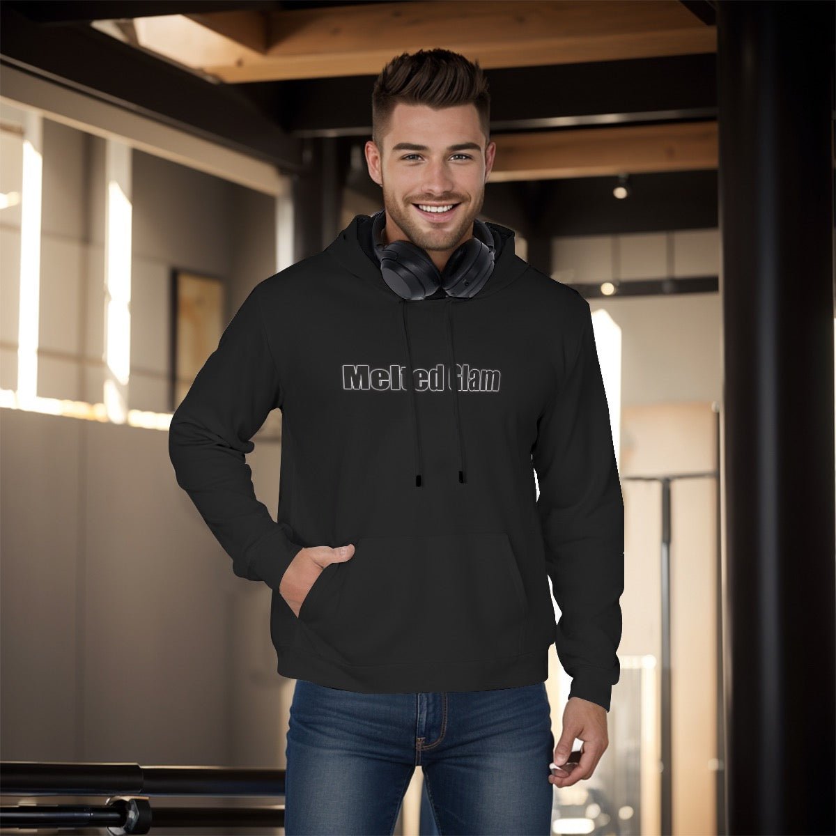 To the wonderful soul - hoodie unisex |melted glam| mental health and festival - Hoodie - Melted Glam LLC