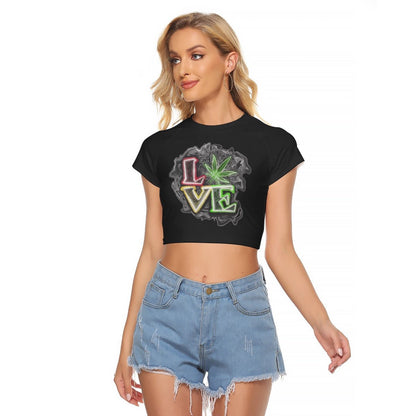 Love Mary Jane - Crop Top women | Melted Glam | marijuana , Rave outfits, festival clothes - Crop top - Melted Glam LLC