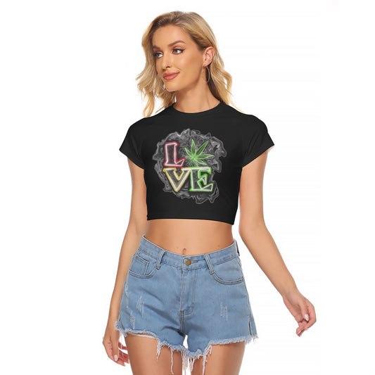 Love Mary Jane - Crop Top women | Melted Glam | marijuana , Rave outfits, festival clothes