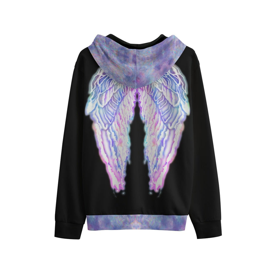 Suicide Angel Wings – Unisex Cotton Hoodie | Rave & Festival Clothing | Melted Glam - Hoodie - Melted Glam LLC
