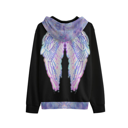 Suicide Angel Wings – Unisex Cotton Hoodie | Rave & Festival Clothing | Melted Glam - Hoodie - Melted Glam LLC