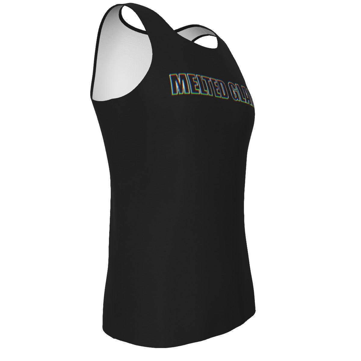 Lady Glam Tank Top – Unisex Polyester | Rave & Festival Clothing | Melted Glam - tank top - Melted Glam LLC