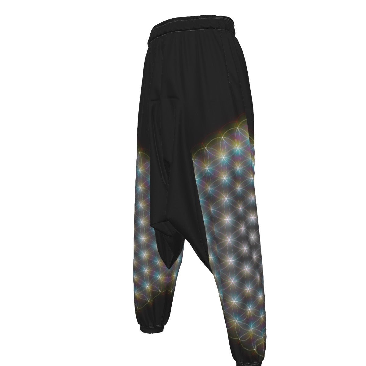 Flower of life Wook pants unisex | Melted Glam | Rave and festival outfit - Pants - Melted Glam LLC