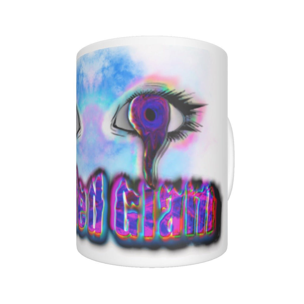 Melted Glam Coffee Cup – Psychedelic Ceramic Mug | Melted Glam -Mug- Melted Glam LLC
