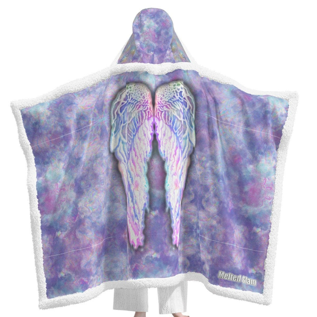 Suicide Angel - Hooded Blanket unisex |Melted Glam | Rave and festival must have - Hooded blanket - Melted Glam LLC