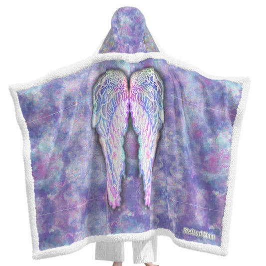 Suicide Angel - Hooded Blanket unisex |Melted Glam | Rave and festival must have