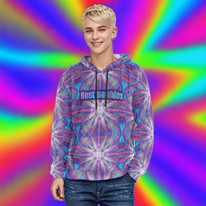 Best Mushie Right Hoodie velvet Unisex | Melted Glam | Rave gear , festival clothing - Hoodie - Melted Glam LLC