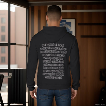 To the wonderful soul - hoodie unisex |melted glam| mental health and festival - Hoodie - Melted Glam LLC