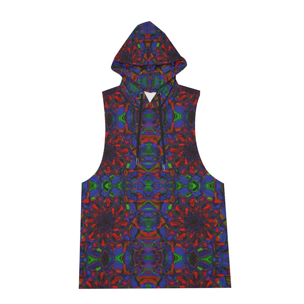 Vest & Shorts Set – Men's | 43 Melting Options | Rave & Festival Outfit | Melted Glam - T-shirt and shorts - Melted Glam LLC