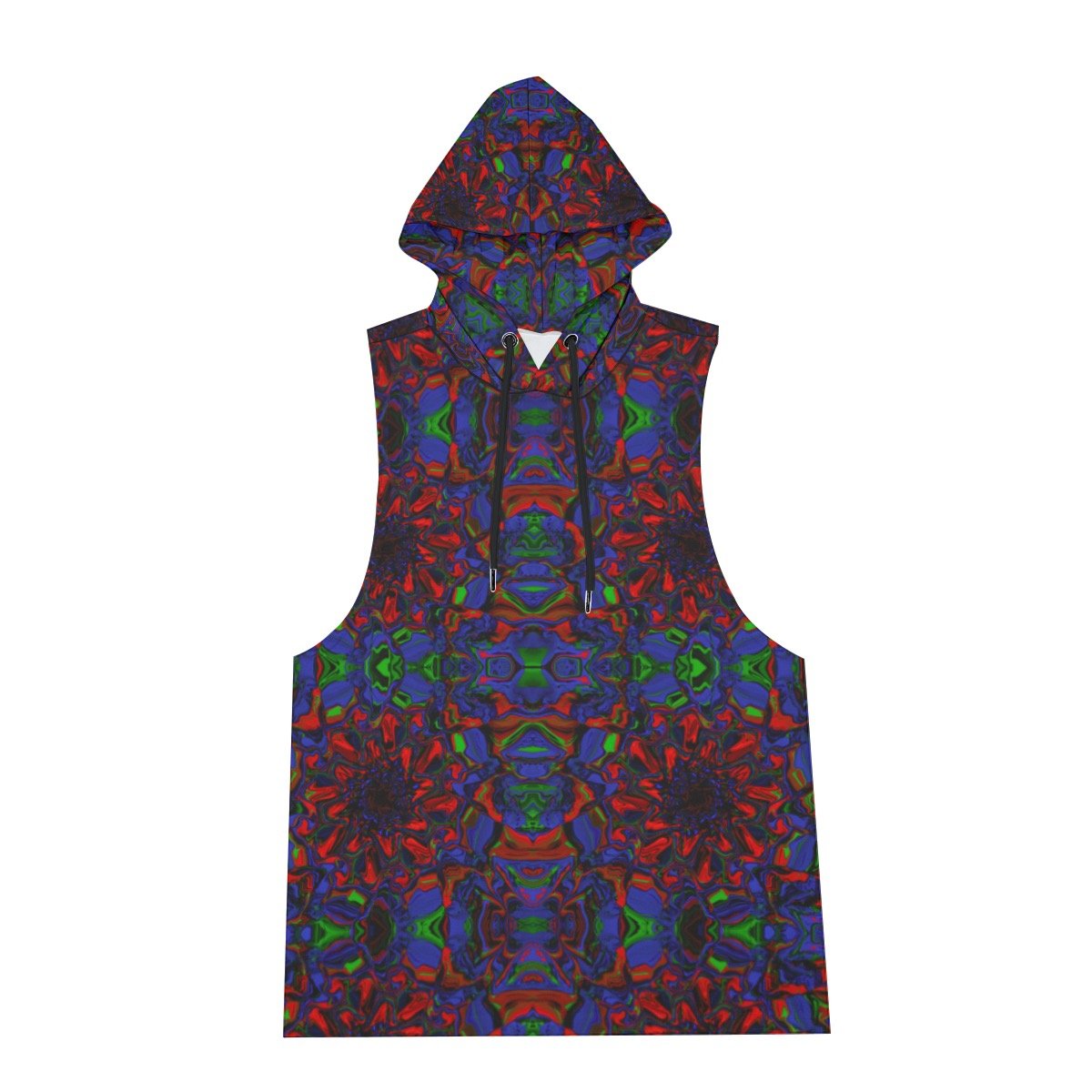 Vest & Shorts Set – Men's | 43 Melting Options | Rave & Festival Outfit | Melted Glam - T-shirt and shorts - Melted Glam LLC