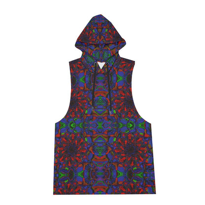 Vest & Shorts Set – Men's | 43 Melting Options | Rave & Festival Outfit | Melted Glam - T-shirt and shorts - Melted Glam LLC