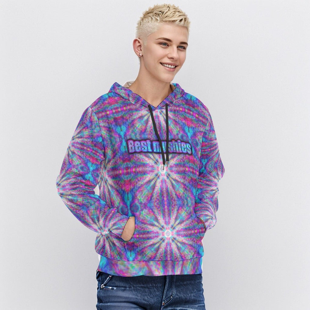 Best Mushie Right Hoodie velvet Unisex | Melted Glam | Rave gear , festival clothing - Hoodie - Melted Glam LLC