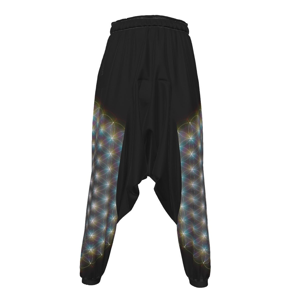 Flower of life Wook pants unisex | Melted Glam | Rave and festival outfit - Pants - Melted Glam LLC