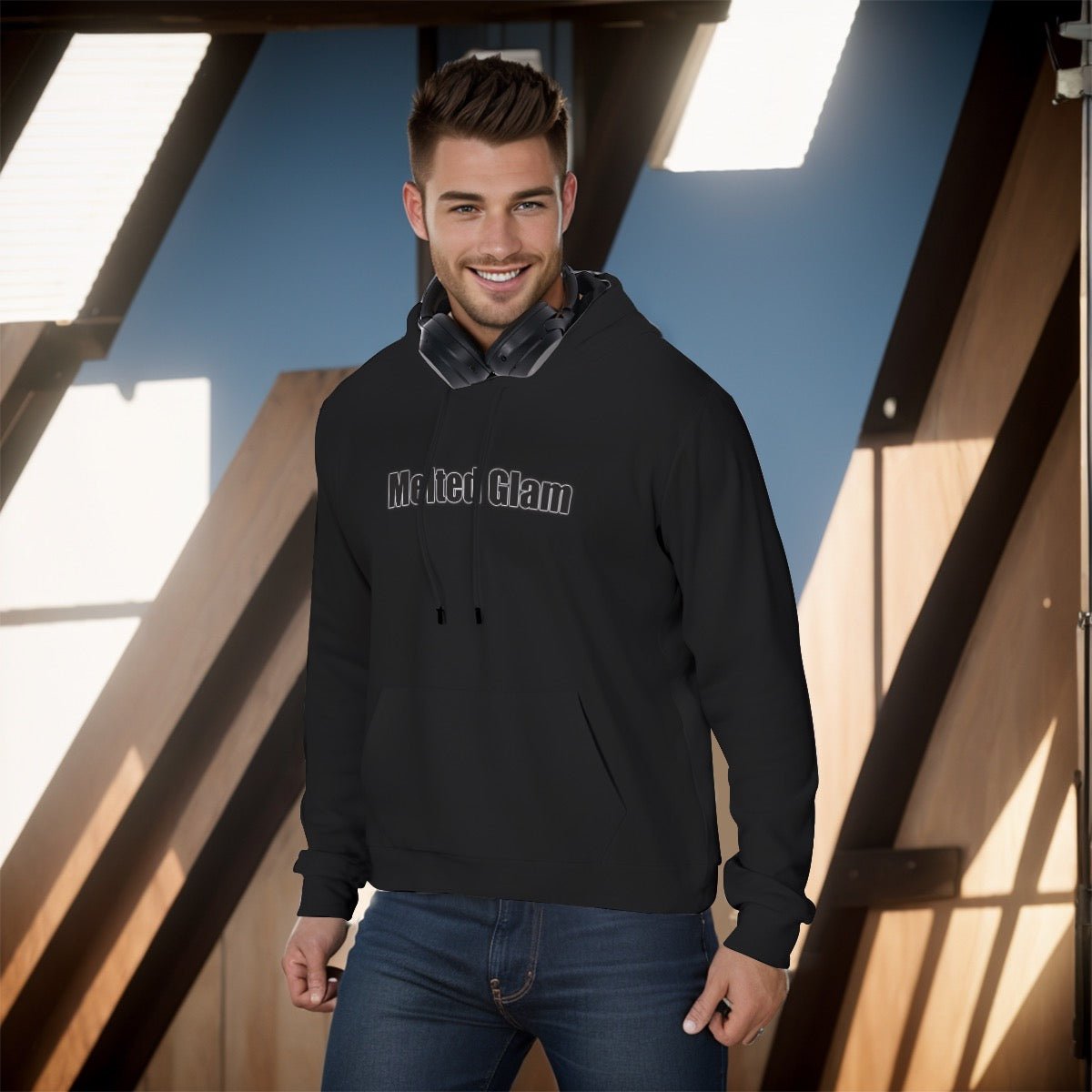 To the wonderful soul - hoodie unisex |melted glam| mental health and festival - Hoodie - Melted Glam LLC