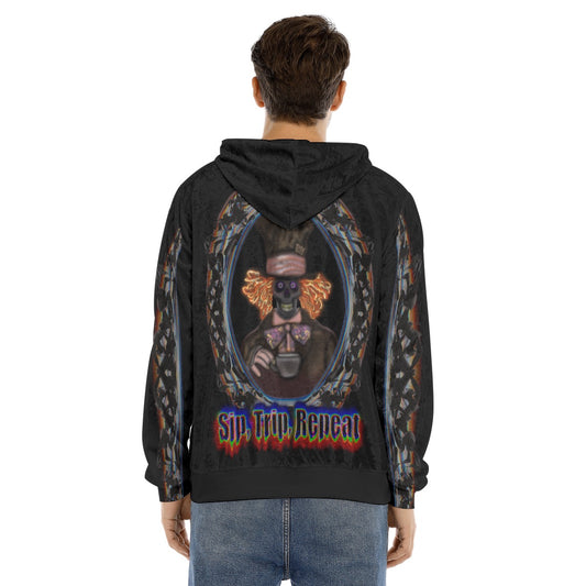 Step into the whimsical world of the Hatter with Melted Glam's Hatter's Rules Hoodie. A masterpiece inspired by the hatter's trippy ways – perfect for raves, festivals, or any psychedelic occasion!