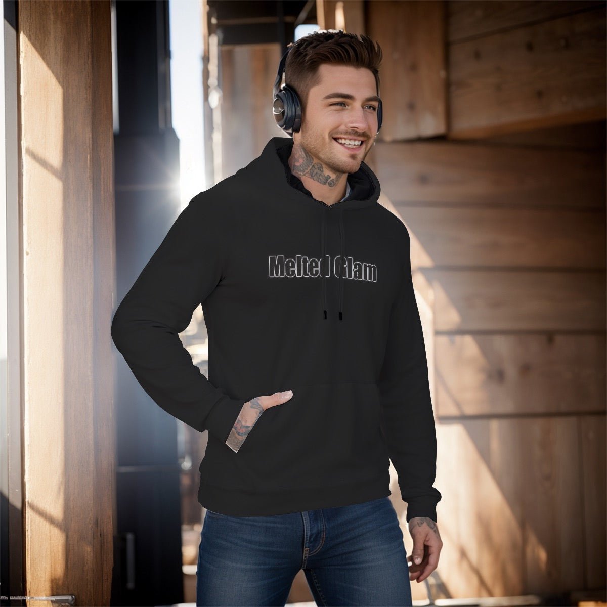 To the wonderful soul - hoodie unisex |melted glam| mental health and festival - Hoodie - Melted Glam LLC