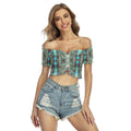 Off Shoulder Crop Top – Women's | 12 Melting Options | Rave & Festival Clothing | Melted Glam - Crop Top - Melted Glam LLC