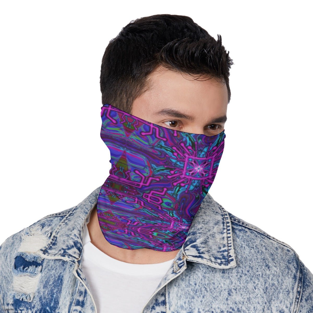Neck gaiter/ headband unisex - 32 options | Melted Glam | rave and festival clothes - Neck gaiter/ headband - Melted Glam LLC