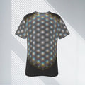 Flower of Life T-Shirt – Unisex Polyester | Rave & Festival Clothing | Melted Glam - T-Shirt - Melted Glam LLC