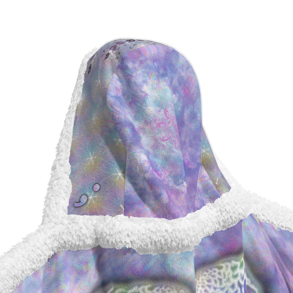 Suicide Angel - Hooded Blanket unisex |Melted Glam | Rave and festival must have - Hooded blanket - Melted Glam LLC