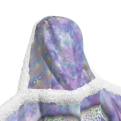 Suicide Angel - Hooded Blanket unisex |Melted Glam | Rave and festival must have - Hooded blanket - Melted Glam LLC